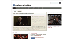 Desktop Screenshot of anda-production.ch